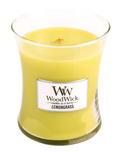 WoodWick Candles Lemongrass 10 oz. Jar Candle