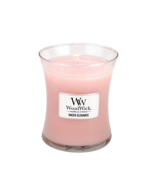 WoodWick Candles Sheer Elegance 10 oz. Jar Candle