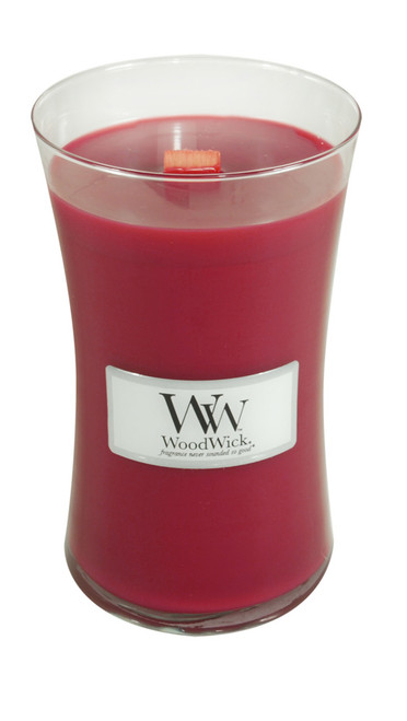 WoodWick Candles Cranberry Fig 22 oz. Jar Candle