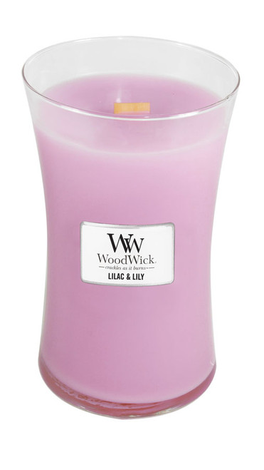 WoodWick Candles Lilac & Lily 22 oz. Jar Candle