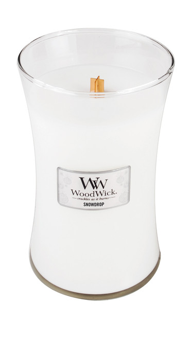 WoodWick Candles Snowdrop 22 oz. Jar Candle