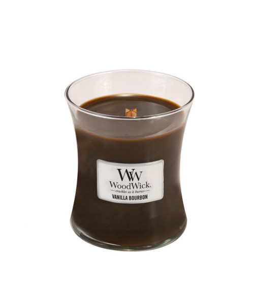 WoodWick Candles Vanilla Bourbon 3.4 oz.