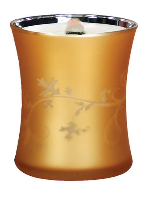 WoodWick Candles Fall Harvest 10 oz. Dancing Glass