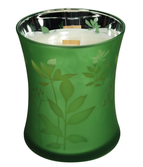 WoodWick Candles Citrus Cilantro Dancing Glass