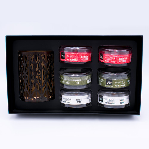 WoodWick Candles Holiday Deluxe Gift Set