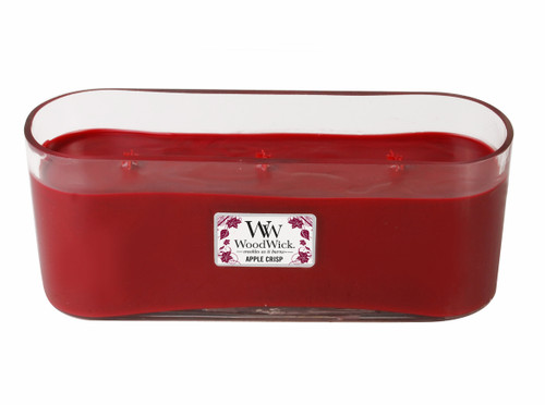 WoodWick Candles Apple Crisp Large Oval Lux Glass