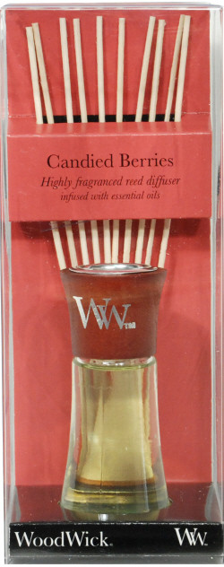 WoodWick Candles Candied Berries 7.4 oz. Reed Diffuser
