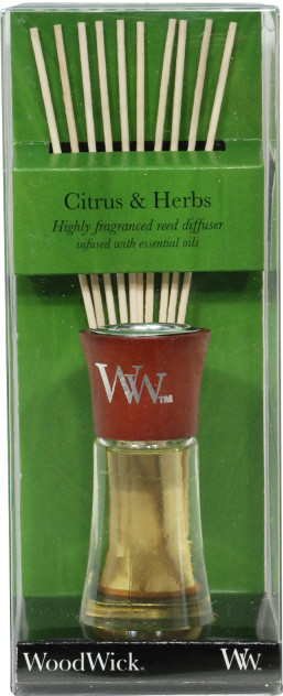WoodWick Candles Citrus & Herbs 7.4 oz. Reed Diffuser