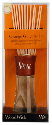 WoodWick Candles Orange Gingersnap 7.4 oz. Reed Diffuser