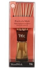 WoodWick Candles Peach a la Mode 7.4 oz. Reed Diffuser