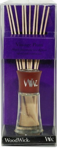 WoodWick Candles Vintage Plum 2 oz. Reed Diffuser
