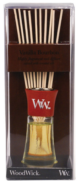 WoodWick Candles Vanilla Bourbon 2 oz. Reed Diffuser