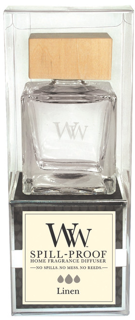 WoodWick Candles Linen Spill-Proof Home Fragrance Diffuser