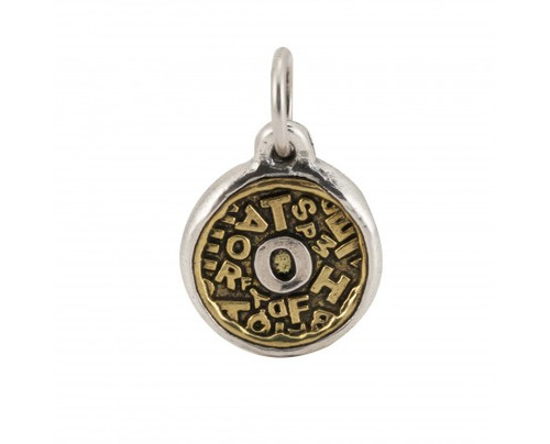 Letter "O" Scramble Insignia Charm by Waxing Poetic (Special Order)