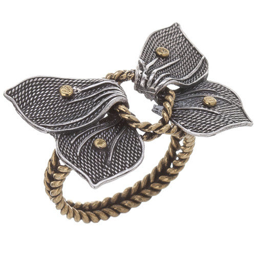 Flutterby Ring  Medium (7) by Waxing Poetic