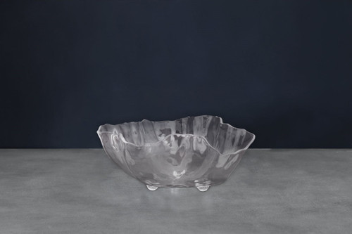 VIDA Acrylic Large Deep Bowl - Clear