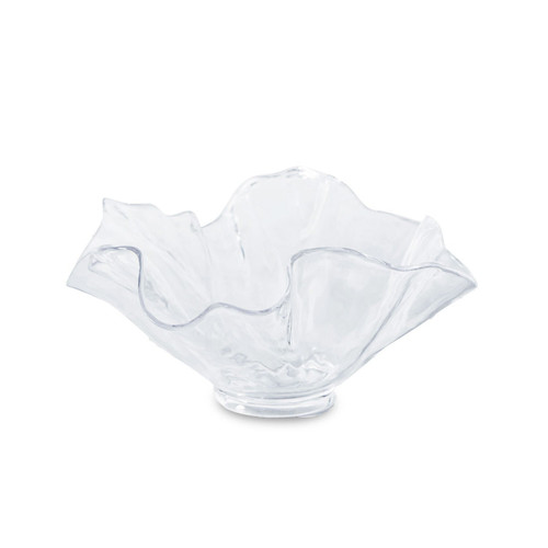 Ice Bucket Acrylic Clear Wave