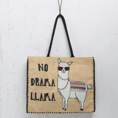 No Drama Market Bag by Mona B