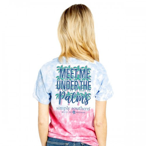Simply Southern Medium Flip Flops Blues Short Sleeve Tee by Simply  Southern-The Lamp Stand