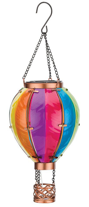 Hot Air Balloon Lantern - Small-Rainbow