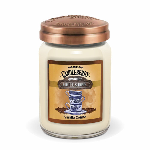 Candleberry Vanilla Crumb Cake , 26 oz. Jar, Scented Candle