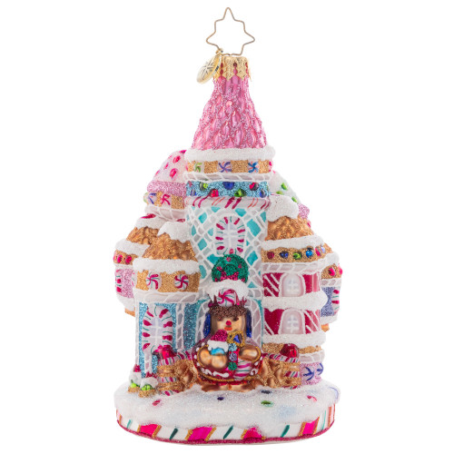 Christopher Radko 5.5-Inch Candy Cane Castle