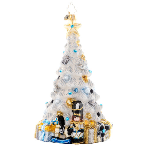 Christopher Radko 7-Inch Sparkling Winter Spruce