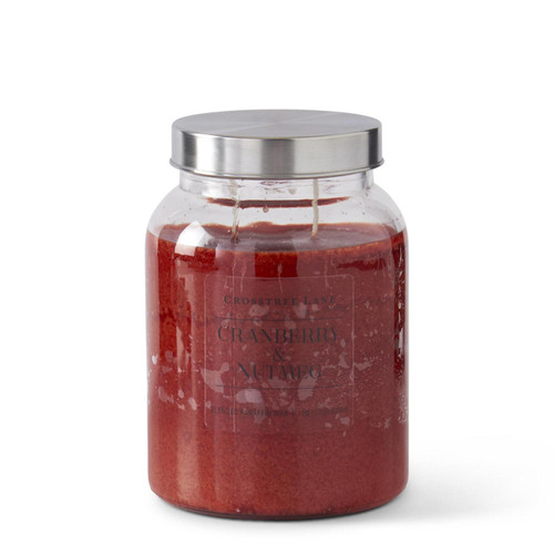 Cranberry & Nutmeg 24 Oz. Crosstree Lane Candle
