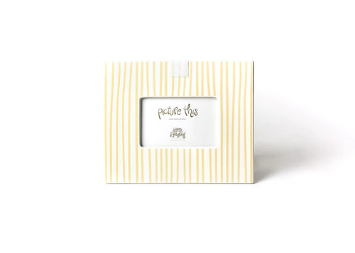 Neutral Skinny Stripe Mini Rectangle Frame by Happy Everything!