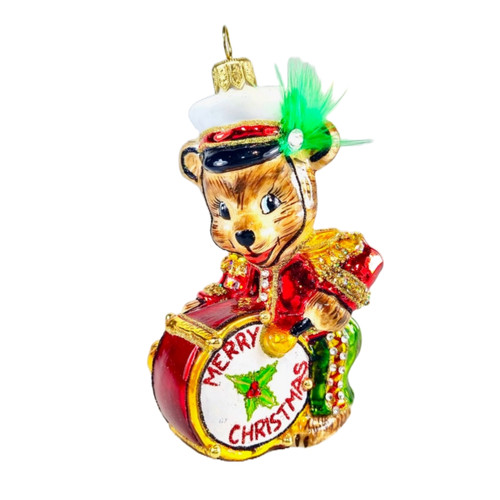 5.75" Bear Tunes Ornament by HeARTfully Yours