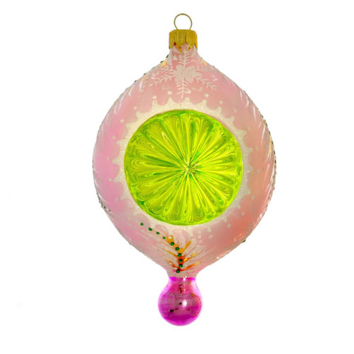 6" Sparkle  Lismore '24 Ornament by HeARTfully Yours - Option 1