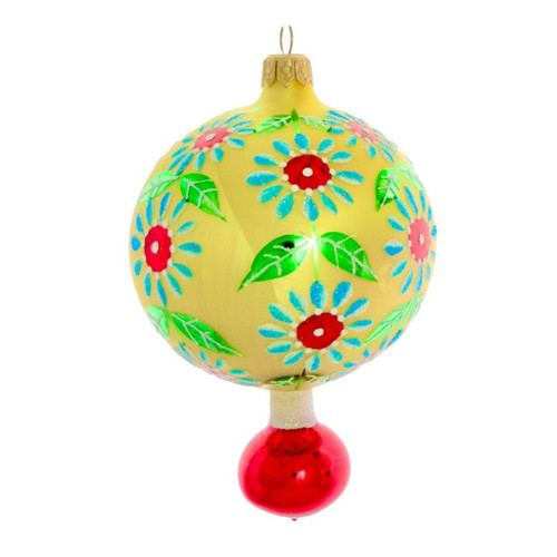 4.75" Flowers For Doris Ornament by HeARTfully Yours - Option 1