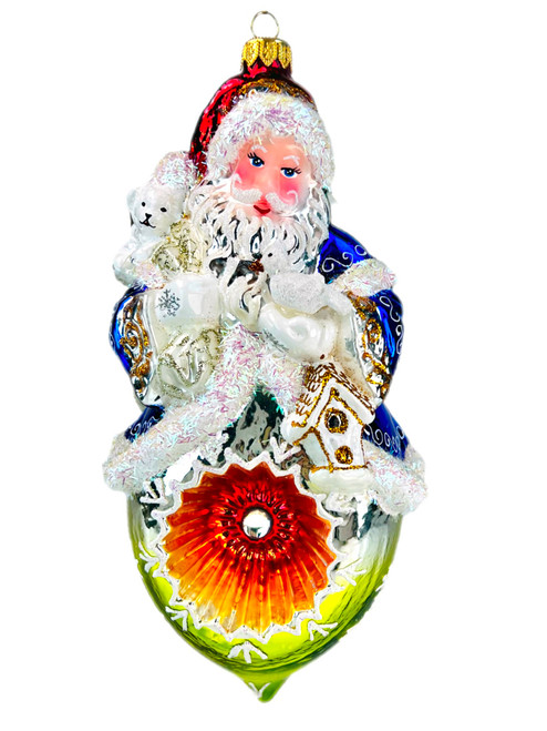 9" Papa Claus '24 Ornament by HeARTfully Yours