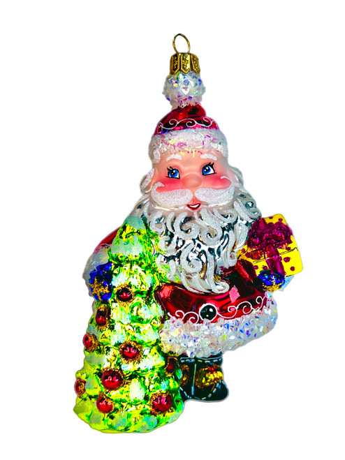 5.75" Sweet Santa Ornament by HeARTfully Yours