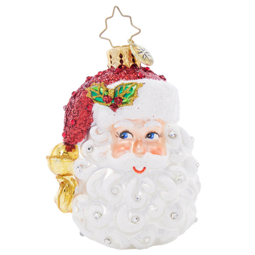 Sparkling Santa Nick  Gem by Christopher Radko