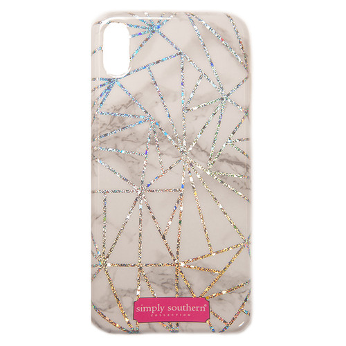 Marble Sparkle iPhone XR Phone Case by Simply Southern