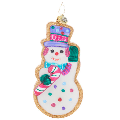 Snowy Sugar Cheer Cookie by Christopher Radko