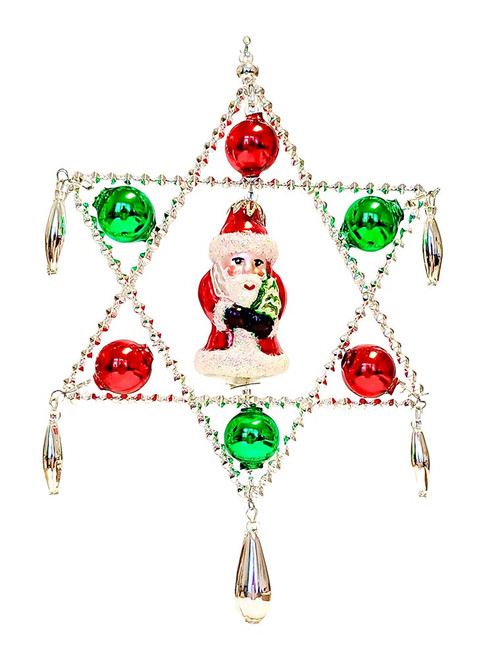 Star Santa Ornament by HeARTfully Yours