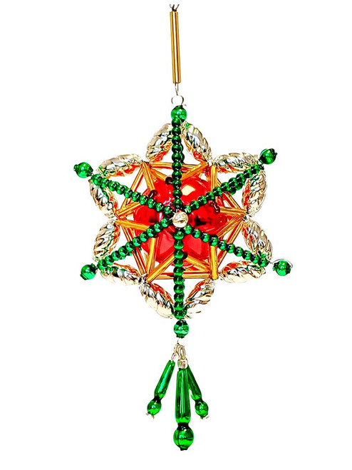 Twinkle Green Ornament by HeARTfully Yours