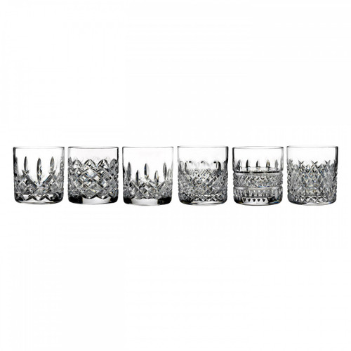 Heritage Assorted Straight Sided Tumbler Set of 6 by Waterford
