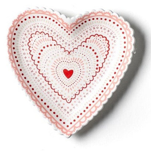 Heart Doily Plate by Happy Everything!
