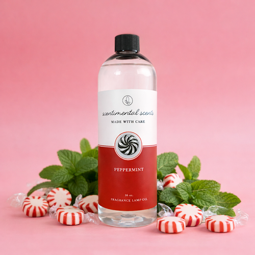 Peppermint Lamp Oil by Scentimental Scents