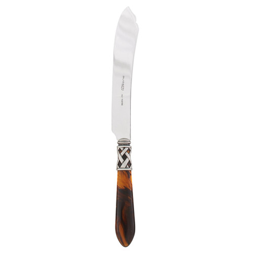 Vietri Aladdin Antique Tortoiseshell Cake Knife