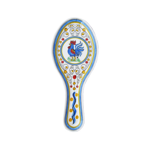 Rooster Blue Spoon Rest by Le Cadeaux