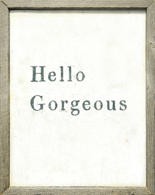 15" x 19" Hello Gorgeous Art Print by Sugarboo Designs