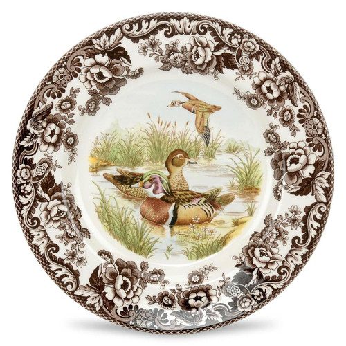 Woodland Wood Duck Salad Plate by Spode
