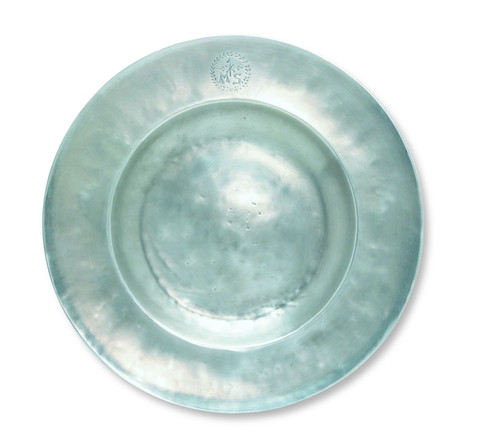 Wide Rimmed Shallow Bowl by Match Pewter