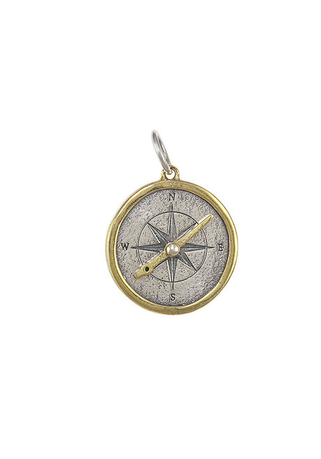 Seaward Compass Pendant by Waxing Poetic