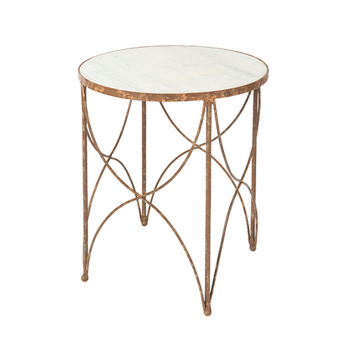 Rustic Storm Halmstad Side Table by Aidan Gray