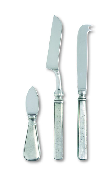 Gabriella Cheese Knife Set by Match Pewter